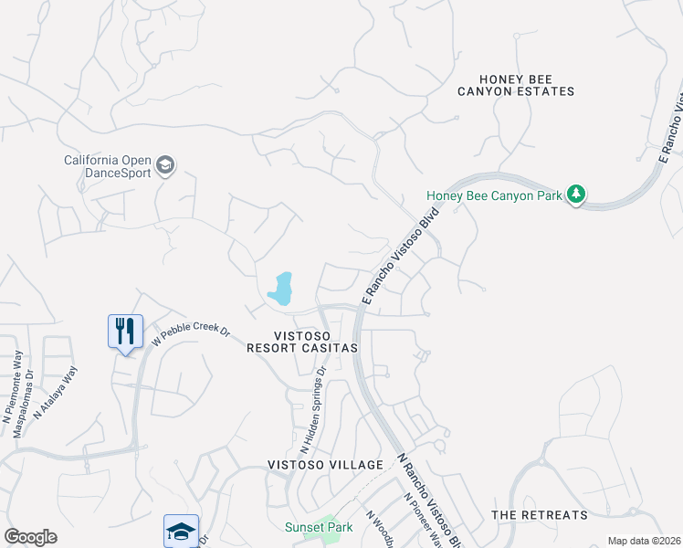 map of restaurants, bars, coffee shops, grocery stores, and more near 480 Saguaro Arm Trail in Oro Valley