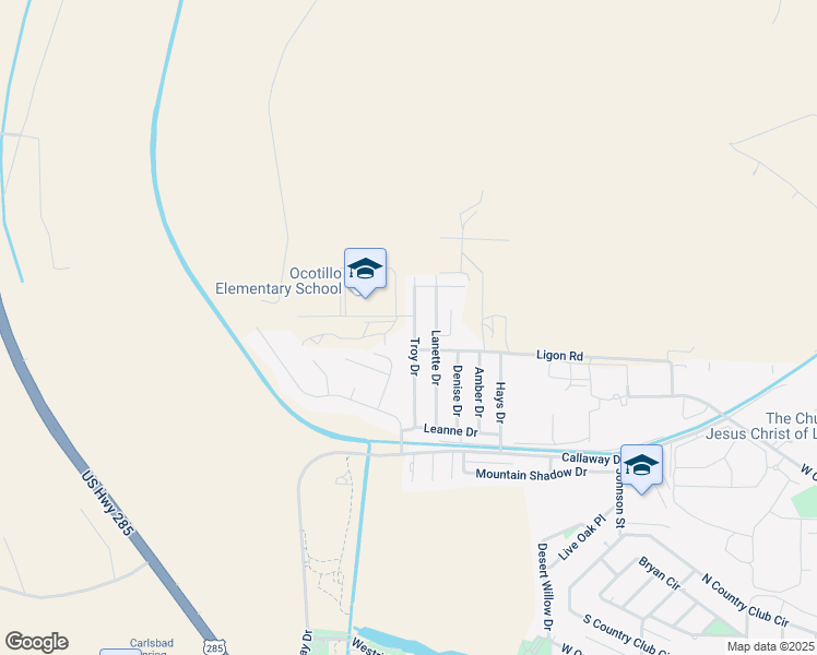map of restaurants, bars, coffee shops, grocery stores, and more near 2003 Troy Drive in Carlsbad