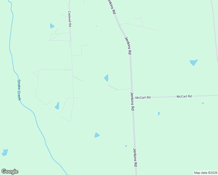 map of restaurants, bars, coffee shops, grocery stores, and more near 107 Jenkins Road in Opelika