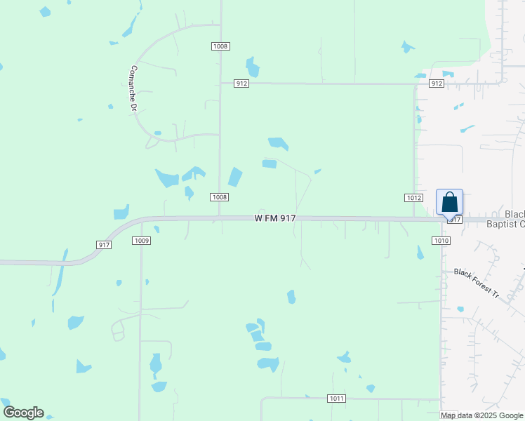 map of restaurants, bars, coffee shops, grocery stores, and more near 3724 Farm to Market Road 917 in Joshua