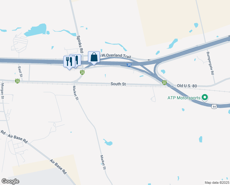 map of restaurants, bars, coffee shops, grocery stores, and more near 802 North Street in Abilene