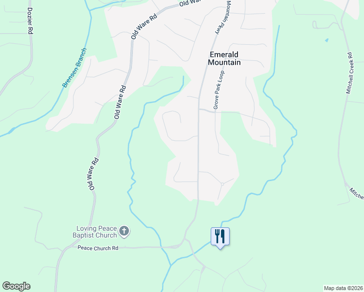 map of restaurants, bars, coffee shops, grocery stores, and more near 50-80 Cedar Ridge Drive in Wetumpka