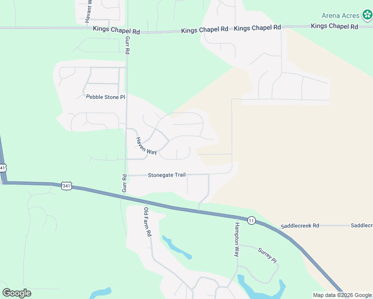map of restaurants, bars, coffee shops, grocery stores, and more near 216 Winsted Court in Perry