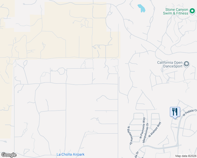 map of restaurants, bars, coffee shops, grocery stores, and more near 1500 West Kitty Hawk Way in Tucson