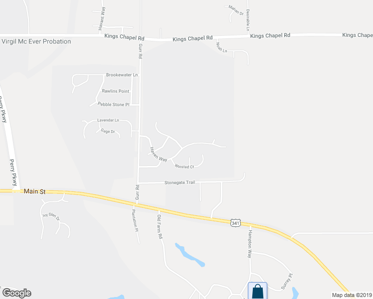 map of restaurants, bars, coffee shops, grocery stores, and more near 301 Haven Way in Perry