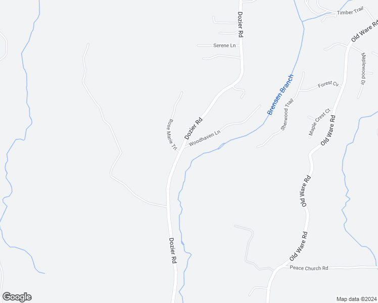 map of restaurants, bars, coffee shops, grocery stores, and more near 30 Woodhaven Lane in Wetumpka