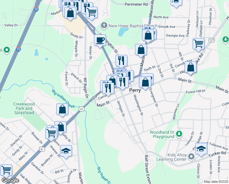 Carroll Street, Perry GA Walk Score