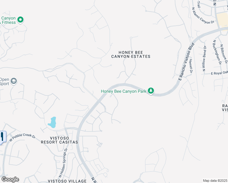 map of restaurants, bars, coffee shops, grocery stores, and more near 13876 North Bushwacker Place in Oro Valley