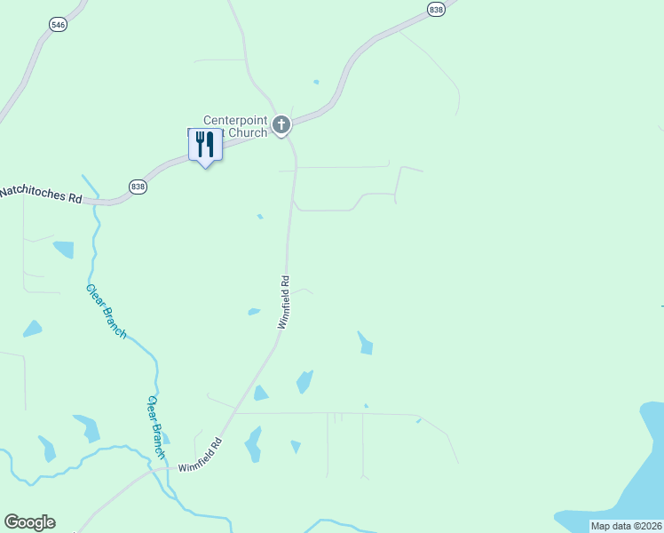 map of restaurants, bars, coffee shops, grocery stores, and more near 757 Winnfield Road in West Monroe