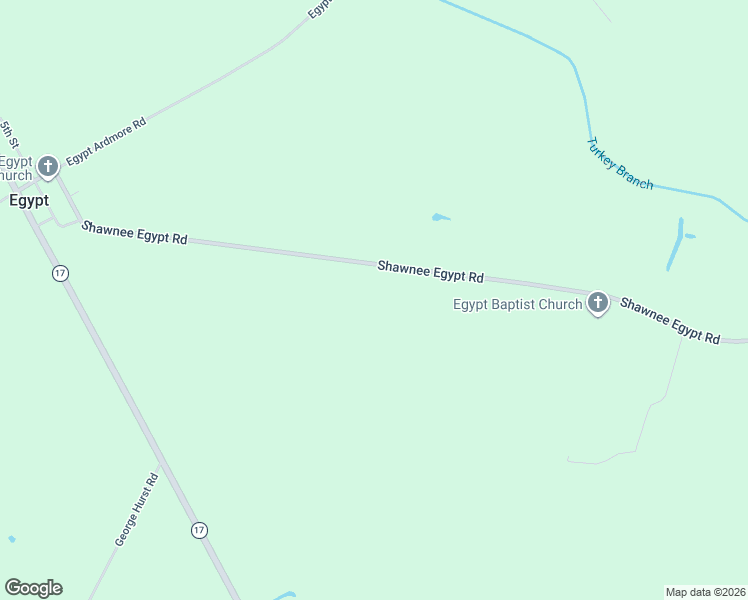 map of restaurants, bars, coffee shops, grocery stores, and more near 1743 Shawnee Egypt Road in Springfield