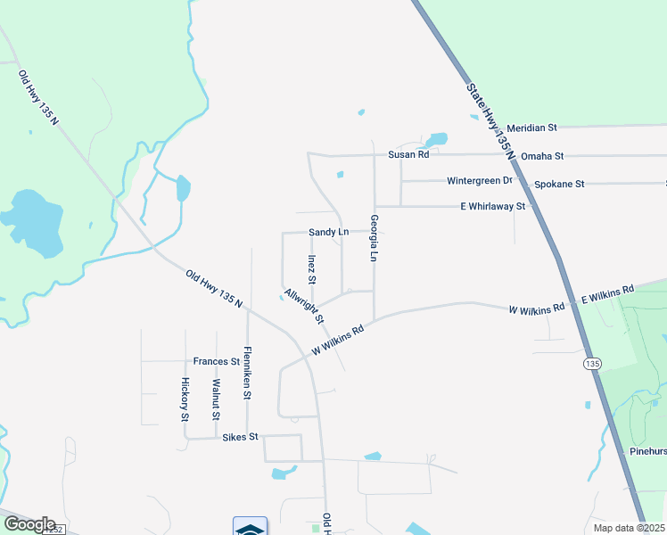 map of restaurants, bars, coffee shops, grocery stores, and more near 450 Lyndall Lane in Gladewater