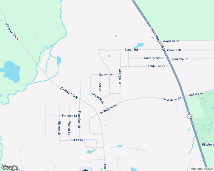 map of restaurants, bars, coffee shops, grocery stores, and more near 450 Lyndall Lane in Gladewater