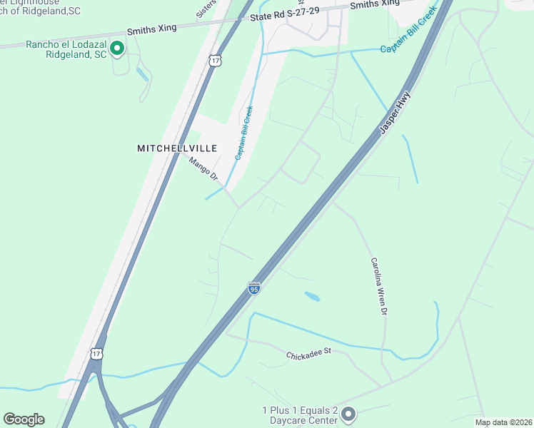 map of restaurants, bars, coffee shops, grocery stores, and more near 68 Peachtree Road in Ridgeland