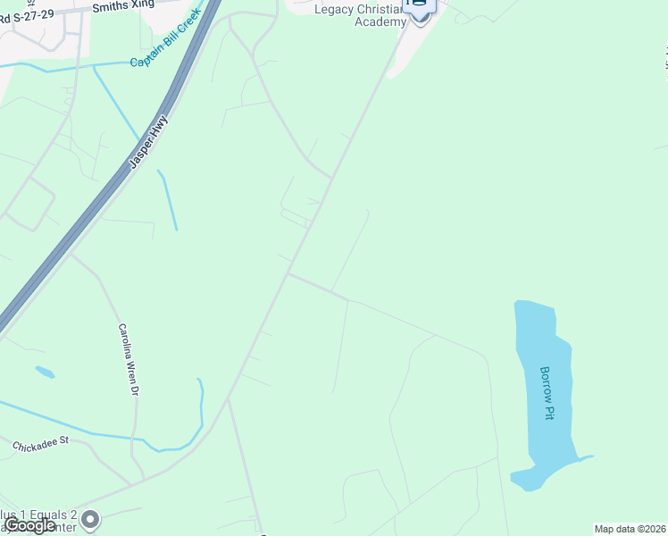 map of restaurants, bars, coffee shops, grocery stores, and more near 53 Graham Hall in Ridgeland