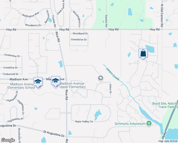 map of restaurants, bars, coffee shops, grocery stores, and more near 147 Chantilly Drive in Madison