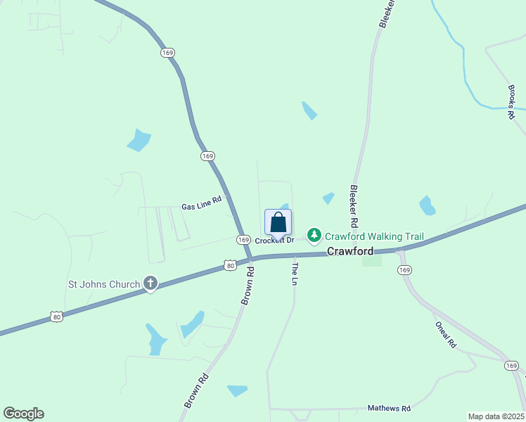 map of restaurants, bars, coffee shops, grocery stores, and more near 1-99 Tracy Lane in Phenix City