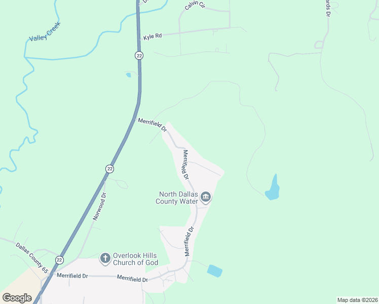 map of restaurants, bars, coffee shops, grocery stores, and more near 2403 Overlook Drive in Valley Grande