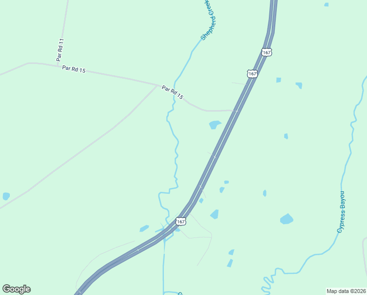 map of restaurants, bars, coffee shops, grocery stores, and more near 8834 U.S. 167 in Ruston