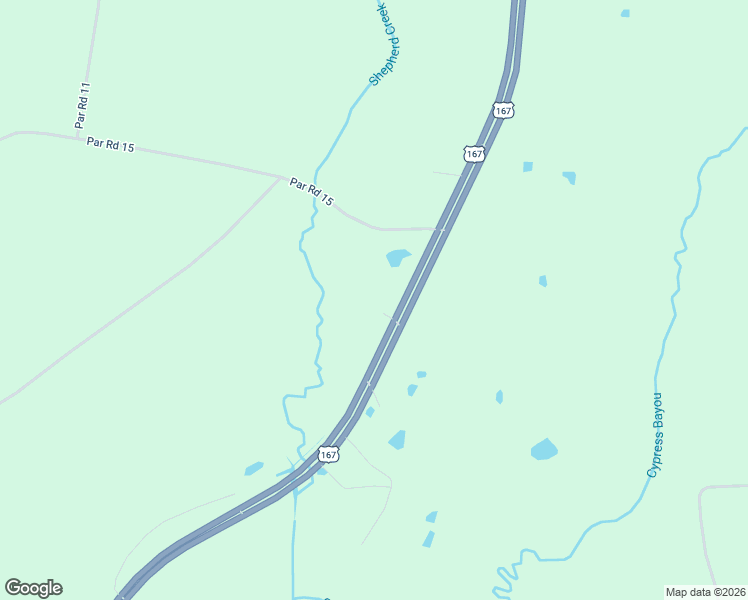 map of restaurants, bars, coffee shops, grocery stores, and more near 8834 U.S. 167 in Ruston