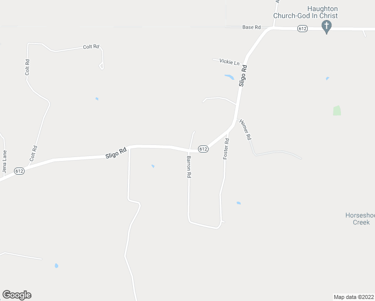 map of restaurants, bars, coffee shops, grocery stores, and more near 3891 Sligo Road in Haughton