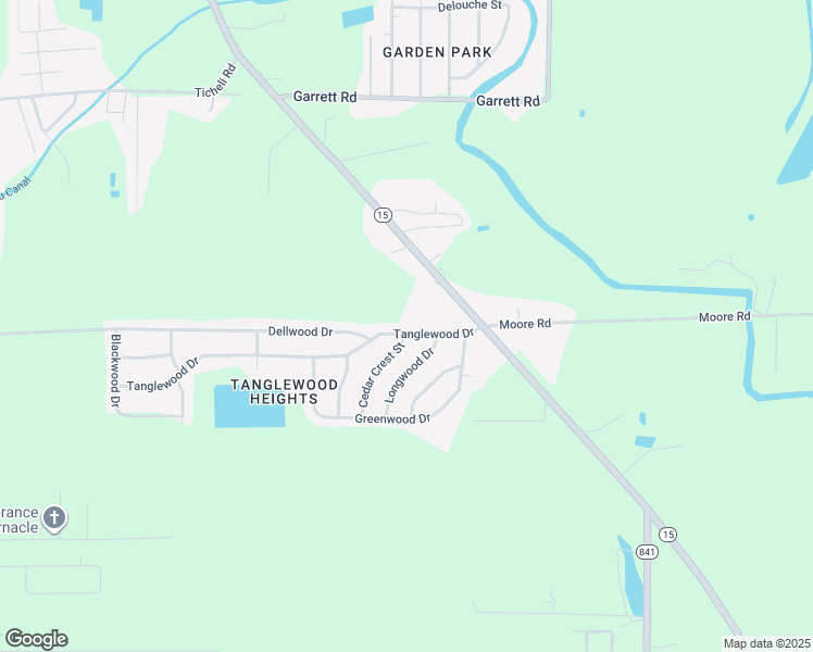 map of restaurants, bars, coffee shops, grocery stores, and more near 310 Tanglewood Dr in Monroe