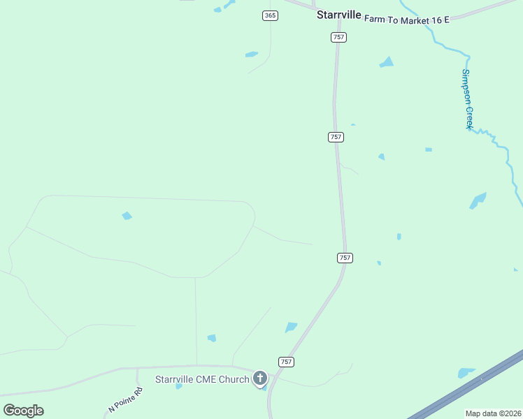 map of restaurants, bars, coffee shops, grocery stores, and more near 16745 Ridgeline Loop in Smith County