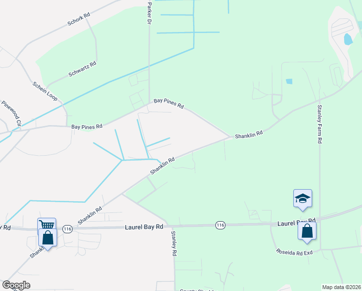 map of restaurants, bars, coffee shops, grocery stores, and more near 236 State Road S-7-86 in Beaufort