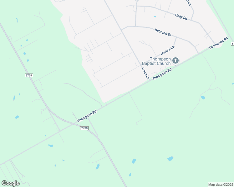 map of restaurants, bars, coffee shops, grocery stores, and more near 9249 Thompson Road in Alvarado