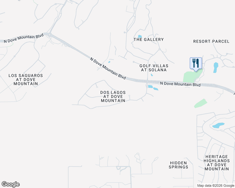 map of restaurants, bars, coffee shops, grocery stores, and more near 5885 North Clear Brook Lane in Marana