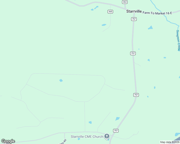 map of restaurants, bars, coffee shops, grocery stores, and more near 16705 Ridgeline Loop in Smith County