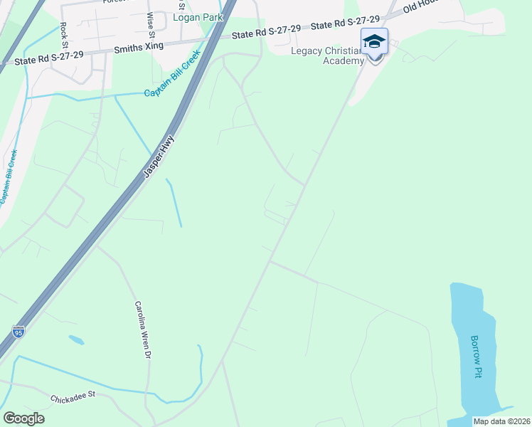 map of restaurants, bars, coffee shops, grocery stores, and more near 1963 Bees Creek Road in Ridgeland