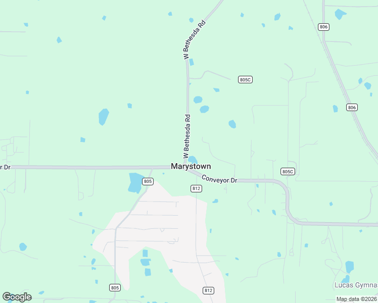 map of restaurants, bars, coffee shops, grocery stores, and more near 2401 West Bethesda Road in Burleson