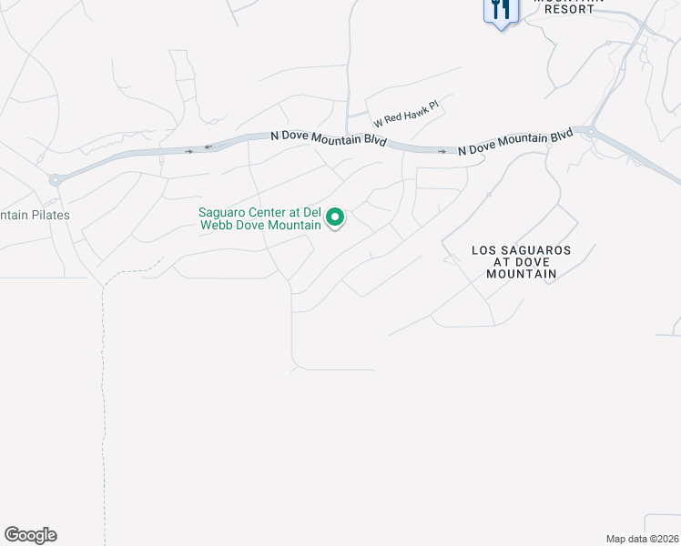 map of restaurants, bars, coffee shops, grocery stores, and more near 14046 North Del Webb Trail in Marana