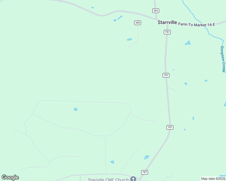 map of restaurants, bars, coffee shops, grocery stores, and more near 16705 Ridgeline Loop in Smith County