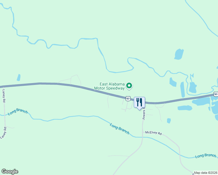 map of restaurants, bars, coffee shops, grocery stores, and more near 4270 U.S. 80 in Phenix City