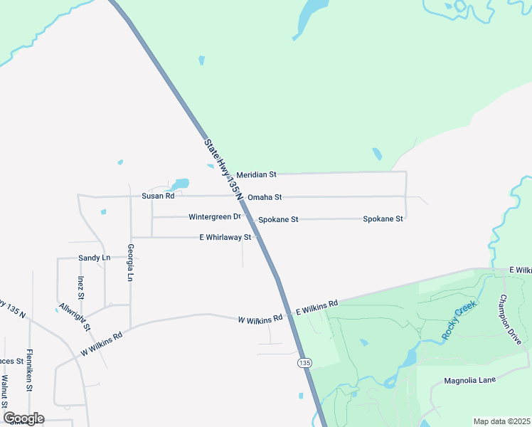 map of restaurants, bars, coffee shops, grocery stores, and more near 139 Whirlaway Street in Gladewater