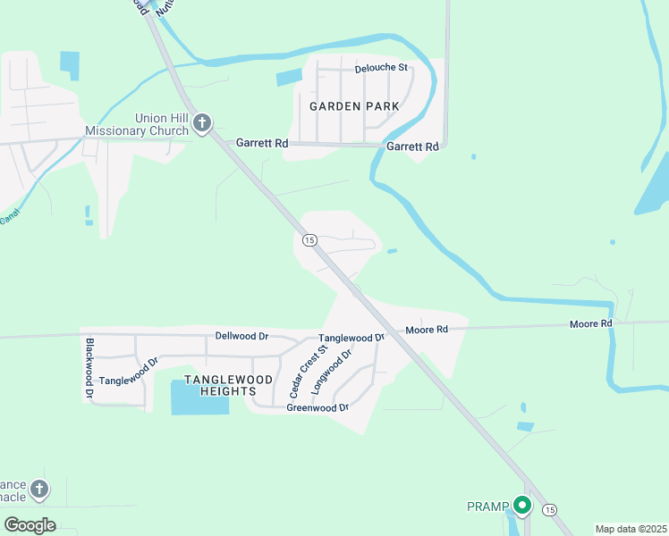 map of restaurants, bars, coffee shops, grocery stores, and more near 2700 Winnsboro Rd in Monroe