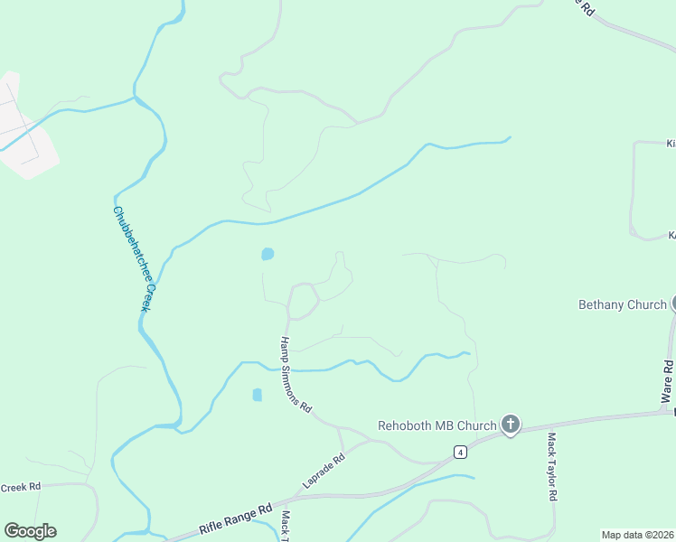 map of restaurants, bars, coffee shops, grocery stores, and more near 772 Hamp Simmons Road in Tallassee