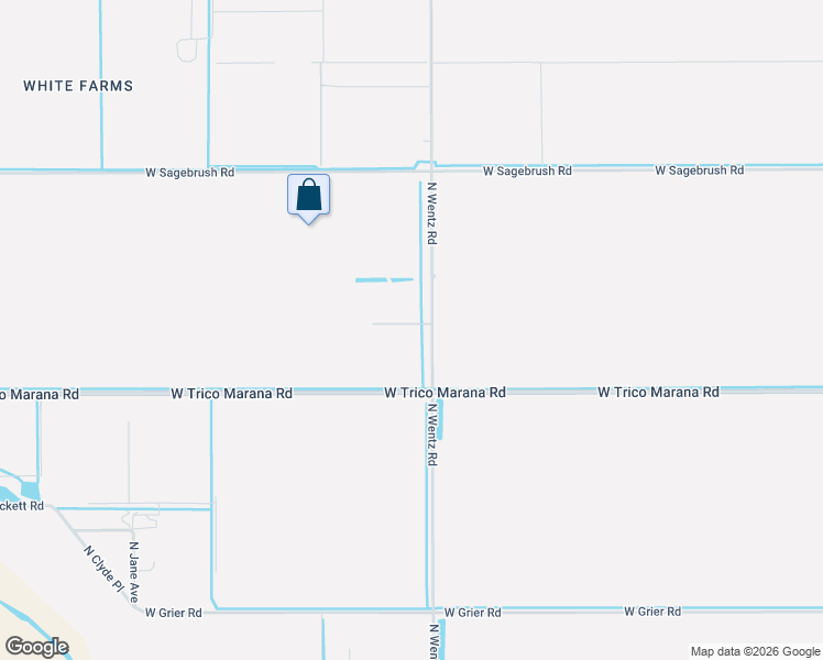 map of restaurants, bars, coffee shops, grocery stores, and more near 14145 North Wentz Road in Marana