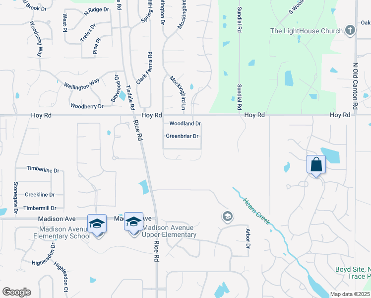 map of restaurants, bars, coffee shops, grocery stores, and more near 117 Bennington Pointe in Madison