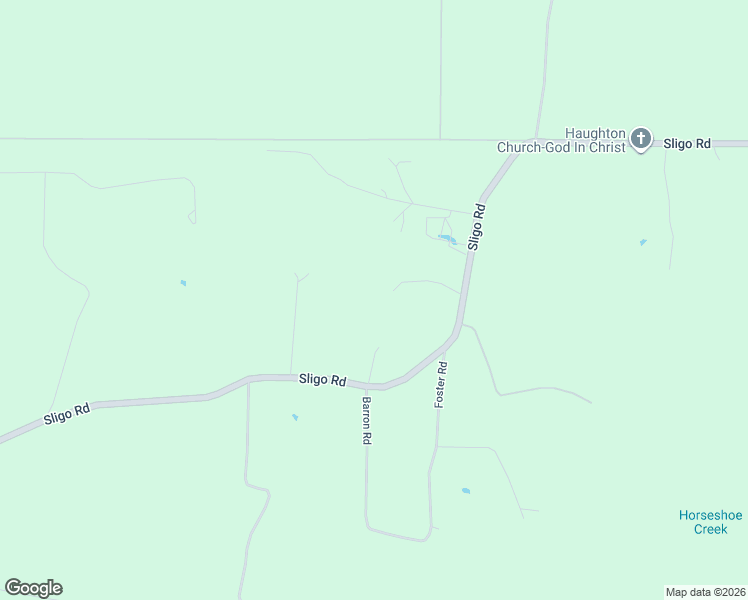 map of restaurants, bars, coffee shops, grocery stores, and more near 3773 Sligo Road in Haughton