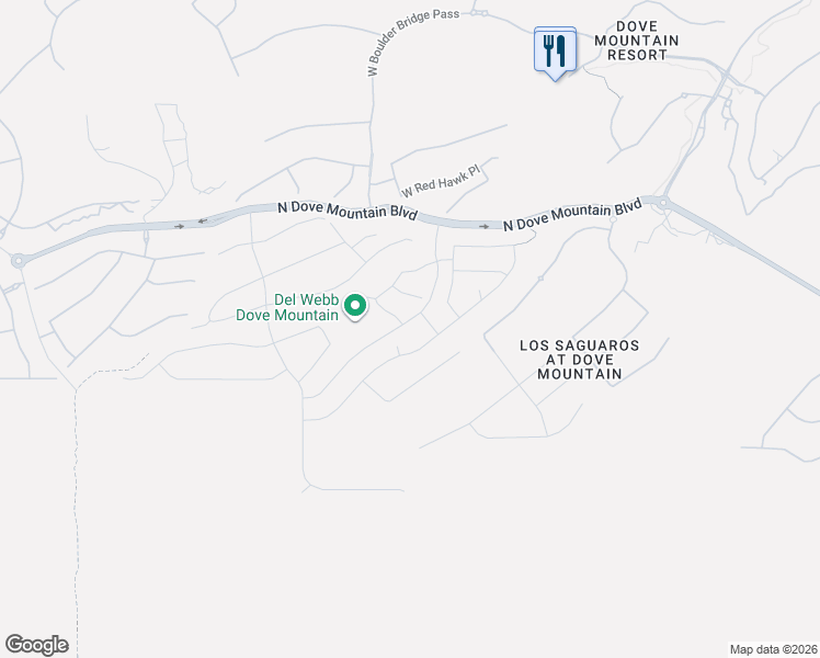 map of restaurants, bars, coffee shops, grocery stores, and more near 6757 West Clear Creek Trail in Marana