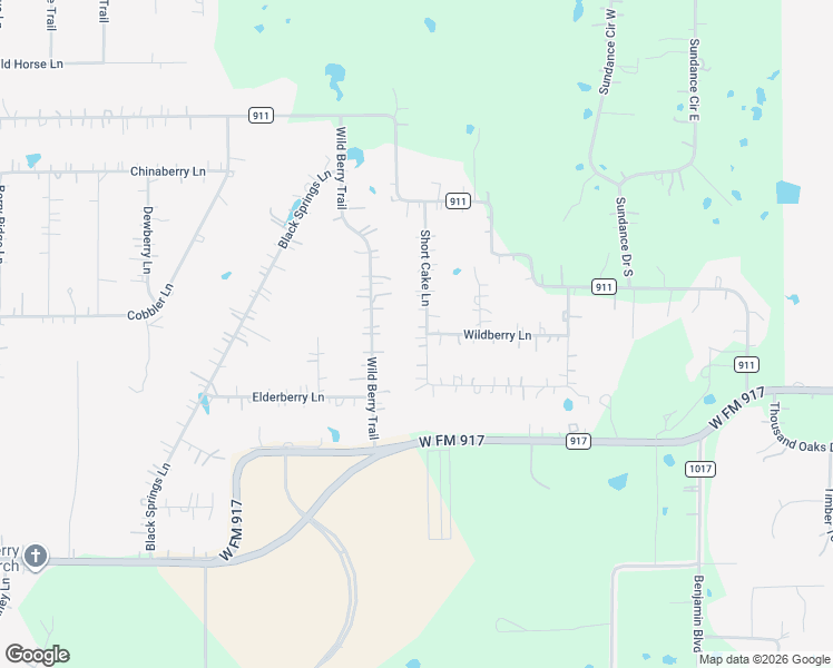 map of restaurants, bars, coffee shops, grocery stores, and more near 5913 Short Cake Lane in Joshua