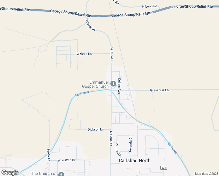 map of restaurants, bars, coffee shops, grocery stores, and more near 2303 North Canal Street in Carlsbad