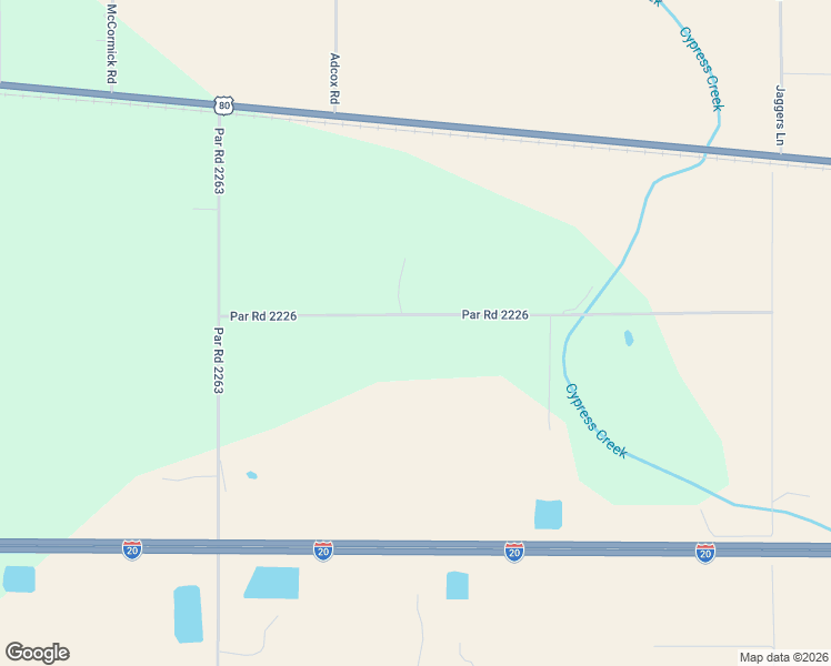 map of restaurants, bars, coffee shops, grocery stores, and more near Par Road 2226 in Rayville