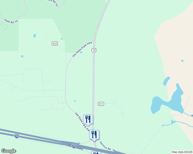 map of restaurants, bars, coffee shops, grocery stores, and more near 13554 Farm to Market Road 14 in Tyler