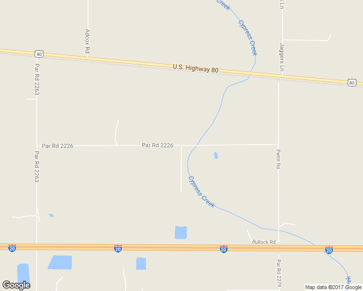 map of restaurants, bars, coffee shops, grocery stores, and more near Par Road 2226 in Rayville