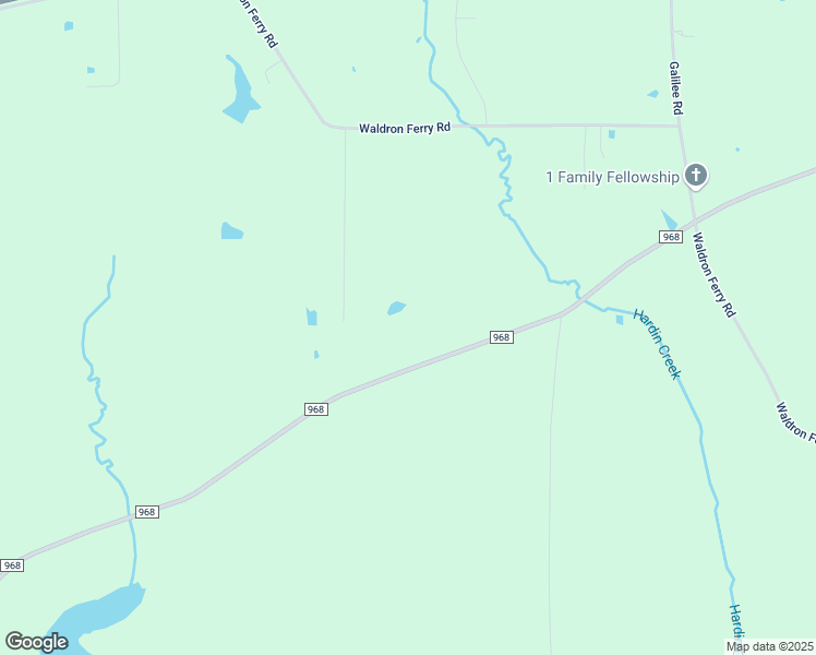 map of restaurants, bars, coffee shops, grocery stores, and more near 8446 Farm to Market Road 968 in Hallsville