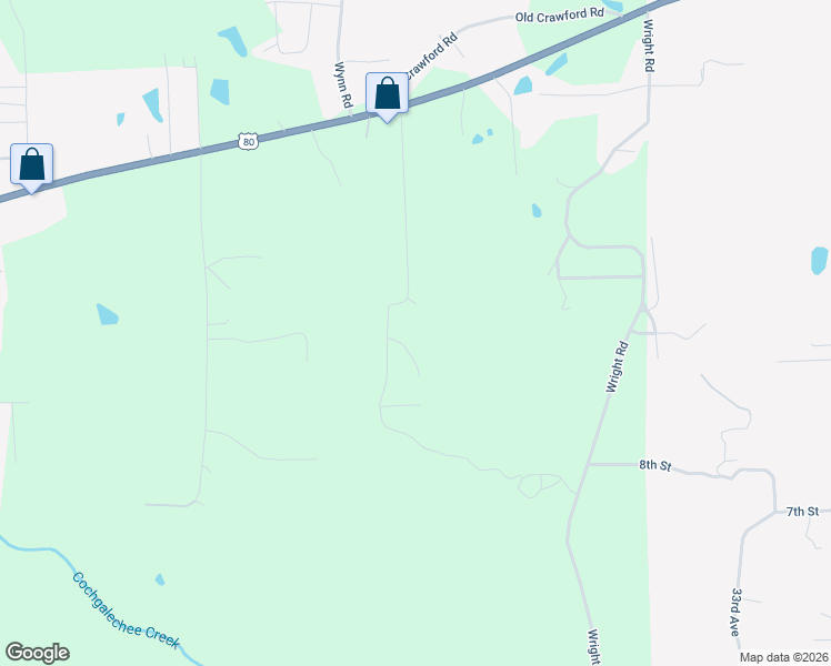 map of restaurants, bars, coffee shops, grocery stores, and more near 4300 Freedom Court in Phenix City