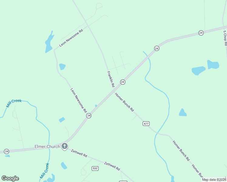 map of restaurants, bars, coffee shops, grocery stores, and more near 3498 Georgia 24 in Statesboro